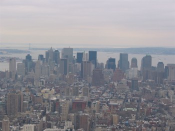 View froom the Empire State Building