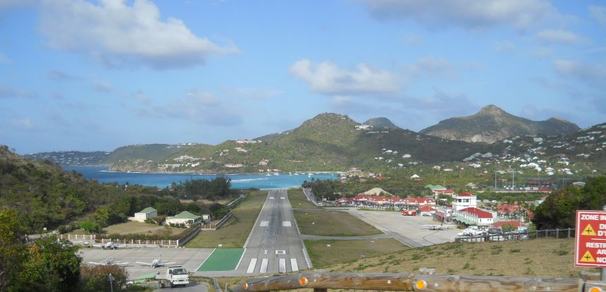 Gustavia Airport St Barth Aeroport